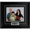 Image 1 : Ed O'Neill Framed Autographed Modern Family 8X10 Photo (Frozen Pond COA)