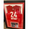 Image 1 : KOBE BRYANT SIGNED NBA ALL-STAR JERSEY FRAMED DISPLAY w/ COA