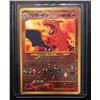 Image 1 : Japanese Charizard PREMIUM REVERSE HOLO FOIL Pokemon Card (NO. 006)