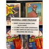 Image 2 : MLB BASEBALL TRADING CARD PACKAGE