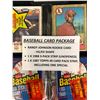 Image 2 : MLB BASEBALL TRADING CARD PACKAGE