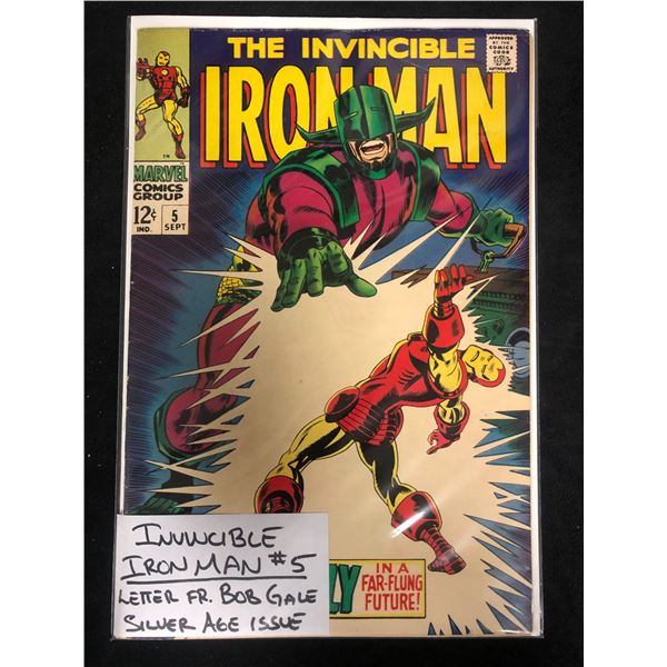 The Invincible IRON MAN #5 (MARVEL COMICS)