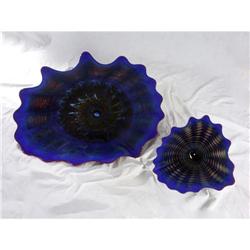 DALE CHIHULY 2-piece PERSIAN SPINNER