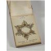 Image 3 : JUDAICA WOOD BOUND DRIED FLOWER BOOK JERUSALEM
