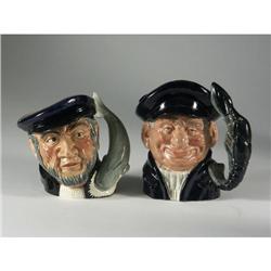 ROYAL DOULTON PORCELAIN CHARACTER JUGS