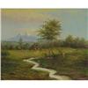 Image 2 : THREE OIL PAINTINGS HECTOR MONCAYO ECUADOR SCENES