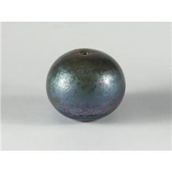 FISKE ART GLASS PAPERWEIGHT