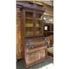 Image 1 : CIRCA 1870 WALNUT CYLINDER DESK/SECRETARY