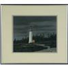 Image 2 : PASTEL PAINTING JOHN WORTHEY NORTHWEST LIGHTHOUSE
