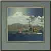Image 2 : WATERCOLOR BYRON BIRDSALL MOUNTAIN MARINE