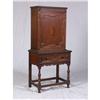 Image 1 : JACOBEAN STYLE OAK CABINET ON STAND