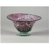 Image 1 : CHARLES FRIEDMAN SIGNED ART GLASS PEDESTAl BOWL
