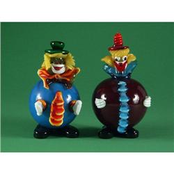 MURANO GLASS CLOWNS
