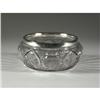 Image 1 : CUT CRYSTAL BOWL STERLING SILVER RIM