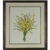 Image 1 : WATERCOLOR MECKLEY BOTANICAL DRAWING DAFFODILS
