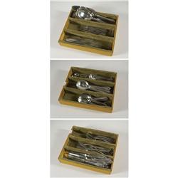 ALVIN STERLING SILVER FLATWARE 93 PIECES TOTAL