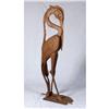 Image 1 : BERT AMICK CARVED CEDAR CRANE HERON 7 FEET TALL