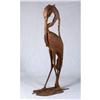 Image 2 : BERT AMICK CARVED CEDAR CRANE HERON 7 FEET TALL