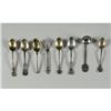 Image 1 : STERLING SILVER DEMITASSE SPOONS
