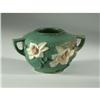 Image 1 : ROSEVILLE WATER LILY 446 HANDLED VASE 4''