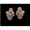 Image 1 : 18kt Yellow Gold 0.92 ctw Diamond Earrings