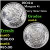 Image 1 : 1904-o Morgan Dollar $1 Grades Choice+ Unc