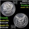 Image 1 : 1902-o Morgan Dollar $1 Grades Select Unc+ PL