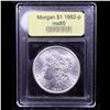 Image 4 : ***Auction Highlight*** 1882-p Morgan Dollar $1 Graded GEM Unc By USCG (fc)