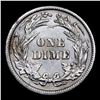 Image 3 : 1911-p Barber Dime 10c Grades Choice AU/BU Slider+