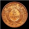 Image 3 : 1866 Two Cent Piece 2c Grades Select Unc BN