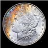 Image 2 : 1887-p Rainbow Toned Morgan Dollar $1 Grades Select Unc