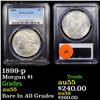 Image 1 : 1899-p Morgan Dollar $1 Graded au55 By PCGS