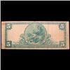 Image 3 : 1902 $5 National Bank Note The Forth National Bank Of Atlanta Grades vf+