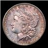 Image 2 : ***Auction Highlight*** 1881-s Colorfully Toned Morgan Dollar $1 Graded GEM++ PL By USCG (fc)