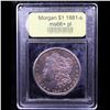 Image 4 : ***Auction Highlight*** 1881-s Colorfully Toned Morgan Dollar $1 Graded GEM++ PL By USCG (fc)