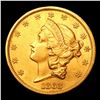 Image 2 : ***Auction Highlight*** 1863-p Gold Liberty Double Eagle $20 Graded ms63 details By SEGS (fc)