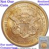 Image 7 : ***Auction Highlight*** 1863-p Gold Liberty Double Eagle $20 Graded ms63 details By SEGS (fc)