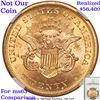 Image 9 : ***Auction Highlight*** 1863-p Gold Liberty Double Eagle $20 Graded ms63 details By SEGS (fc)