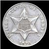 Image 2 : ***Auction Highlight*** 1870 Three Cent Silver 3cs Graded au58 By SEGS (fc)