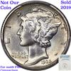 Image 7 : *HIGHLIGHT OF ENTIRE AUCTION***  1935-p TOP POP Mercury Dime 10c Graded ms68+ fsb By SEGS (fc)