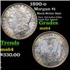 Image 1 : 1890-o Morgan Dollar $1 Grades Choice Unc