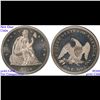Image 6 : Proof ***Auction Highlight*** 1859 Seated Liberty Dollar $1 Graded pr65 cam By SEGS (fc)