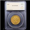 Image 4 : ***Auction Highlight*** 1847-p Gold Liberty Eagle $10 Graded au53 details By SEGS (fc)