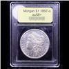 Image 4 : ***Auction Highlight*** 1897-o Morgan Dollar $1 Graded Choice AU/BU Slider+ By USCG (fc)