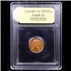 Image 4 : ***Auction Highlight*** 1912-s Lincoln Cent 1c Graded Choice Unc RB By USCG (fc)