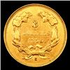 Image 3 : ***Auction Highlight*** 1856-s Small 's' Three Dollar Gold 3 Graded au58 By SEGS (fc)