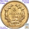 Image 9 : ***Auction Highlight*** 1856-s Small 's' Three Dollar Gold 3 Graded au58 By SEGS (fc)