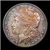 Image 2 : ***Auction Highlight*** 1897-s Colorfully Toned Morgan Dollar $1 Graded ms64 pl By SEGS (fc)