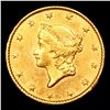 Image 2 : ***Auction Highlight*** 1849 Open Wreath Gold Dollar $1 Graded ms63 details By SEGS (fc)