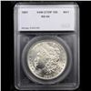 Image 4 : ***Auction Highlight*** 1891-p Morgan Dollar $1 Graded ms64 By SEGS (fc)